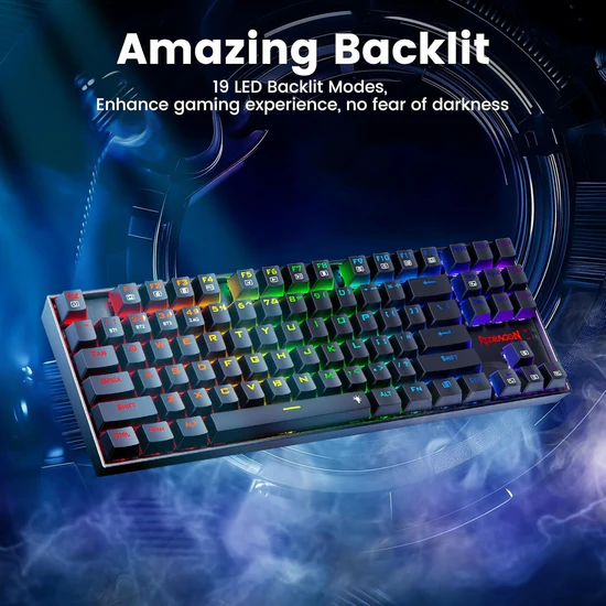 Redragon K552-KRS TKL RGB Mechanical Gaming Keyboard