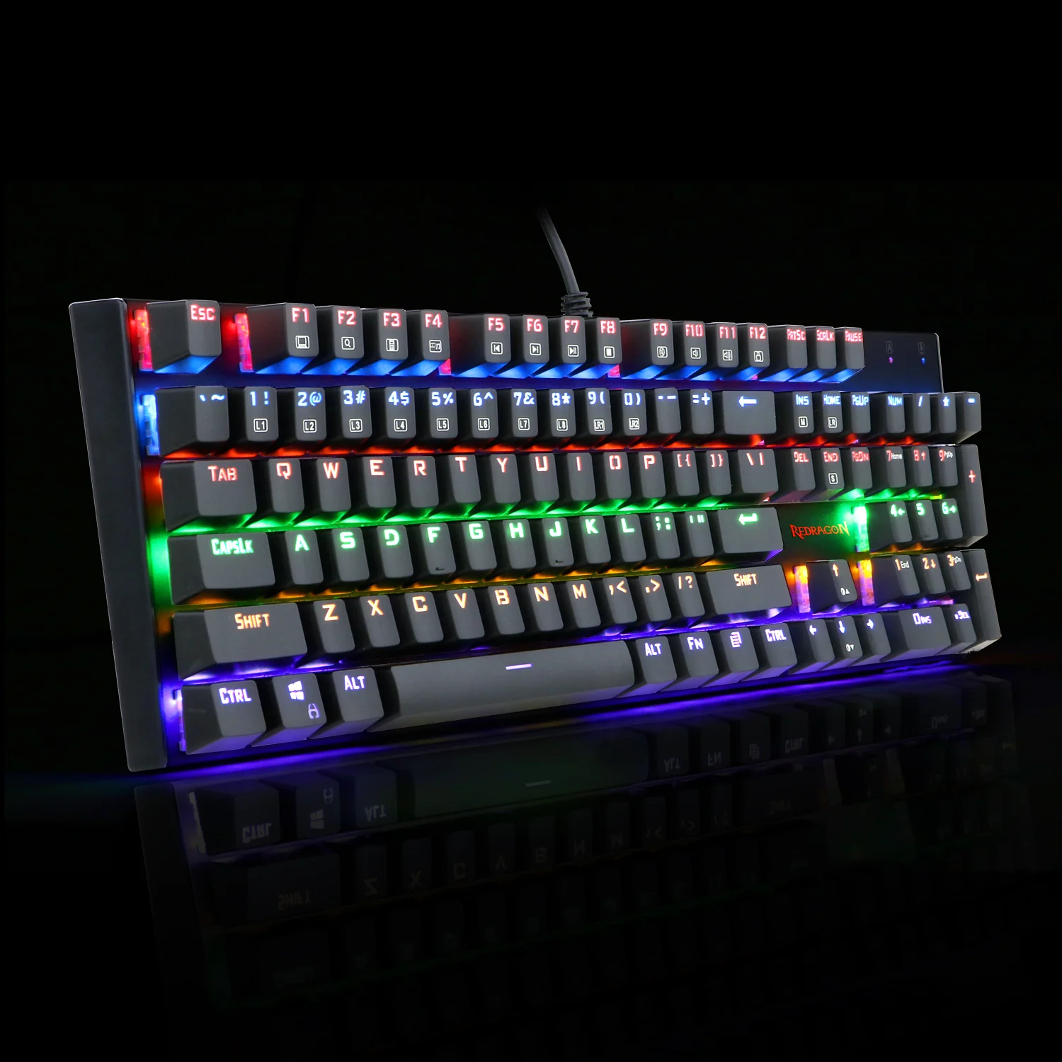 كيبورد Redragon K565R RUDRA Mechanical Gaming Keyboard