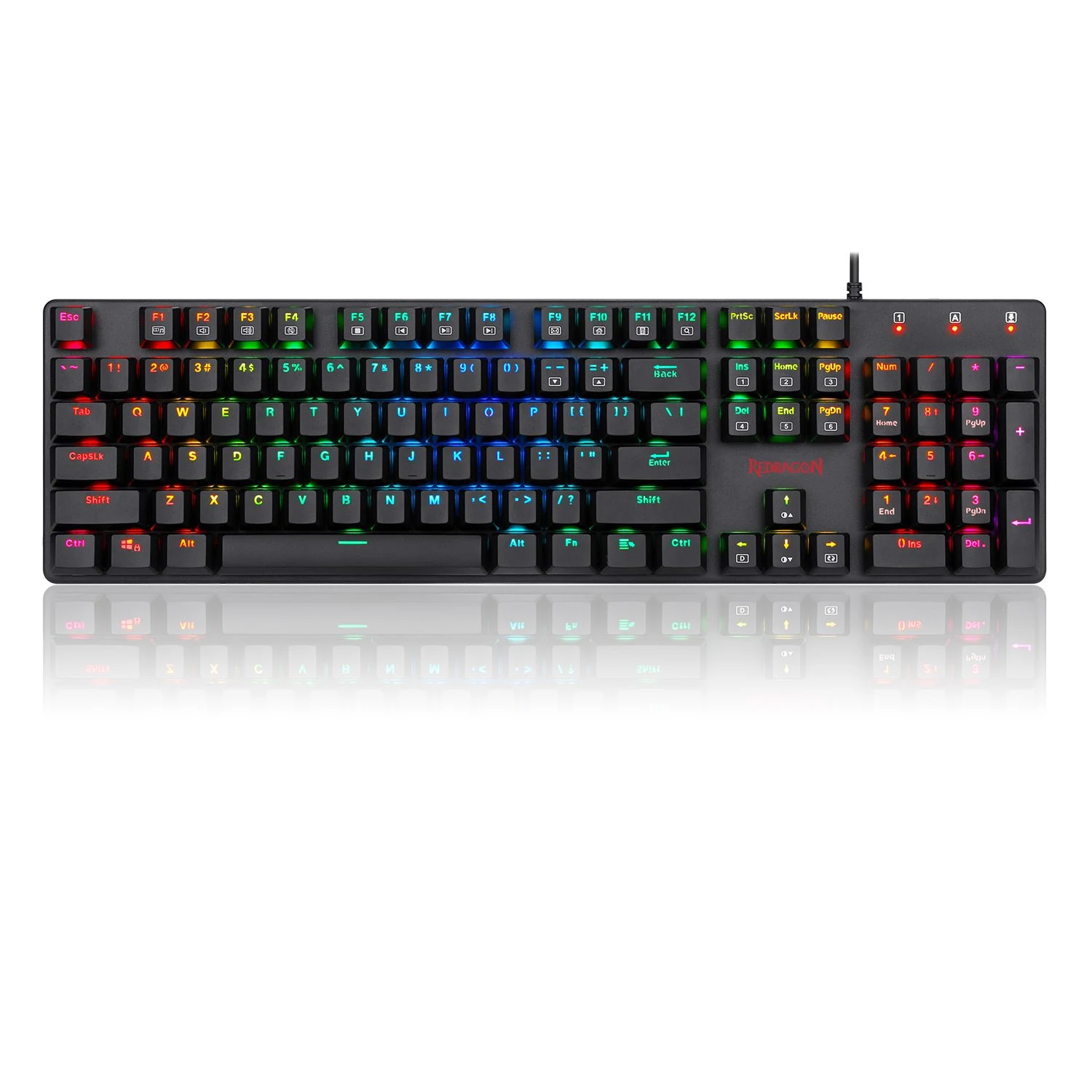 Redragon K589 Shrapnel Pro Low Profile Mechanical Wired RGB Gaming Keyboard