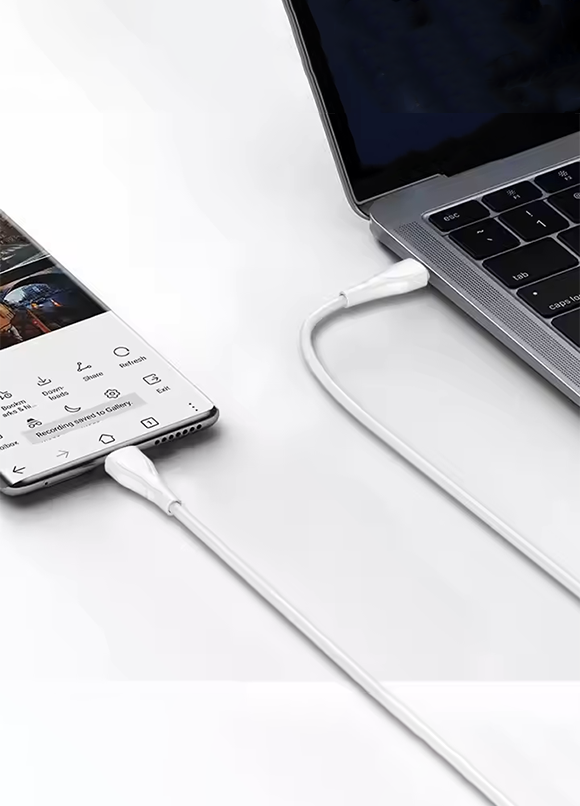 LDNIO LC611C Fast Charging Data Cable Type-C To Type-C - Green