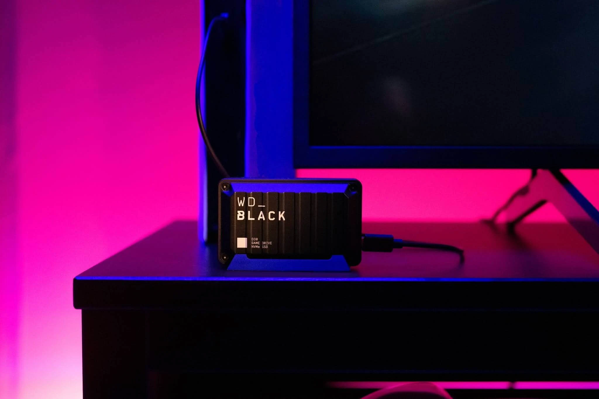 WD BLACK D30 External SSD Game Drive SSD - 2TB