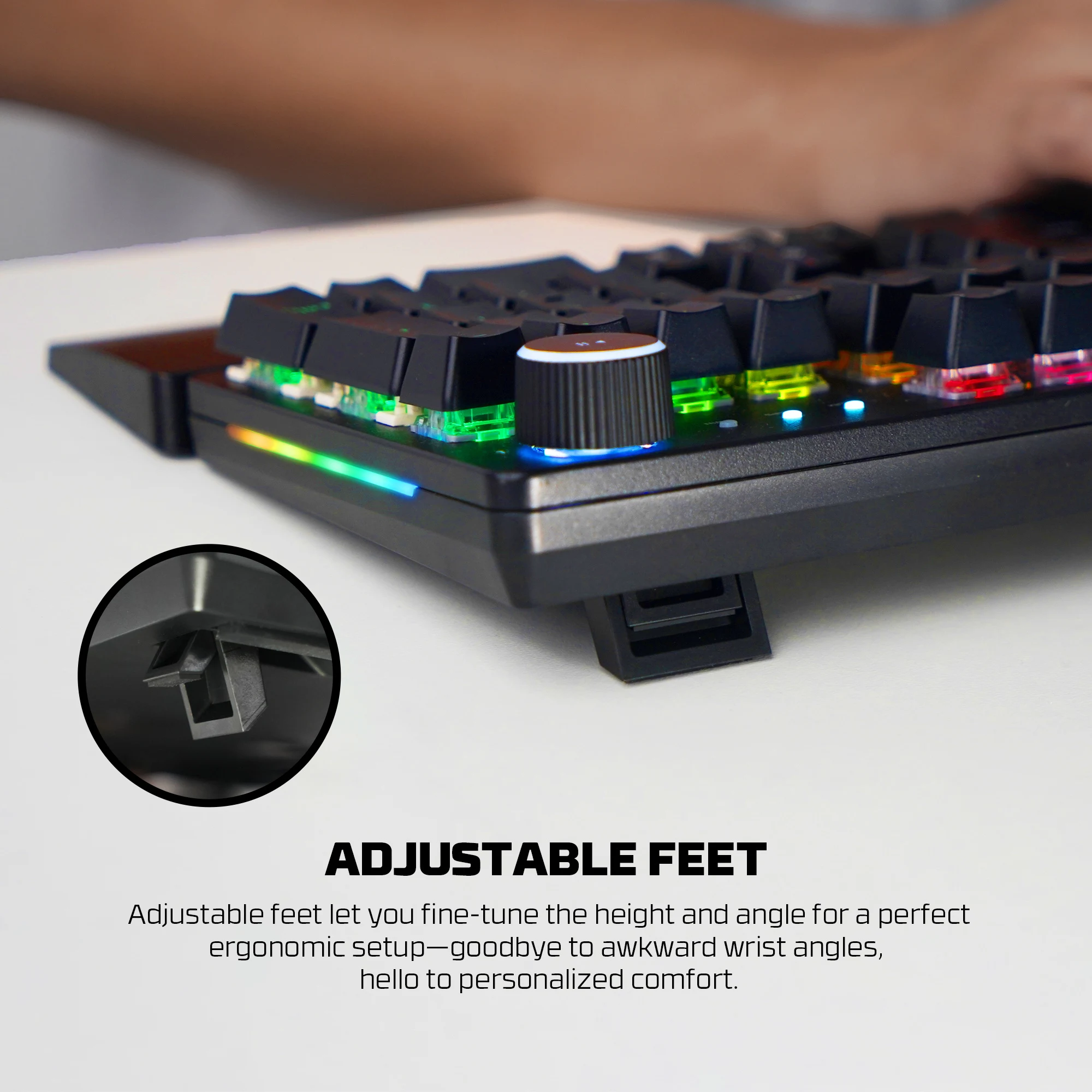 Fantech MAXPOWER II MK894 Adjustable Feet