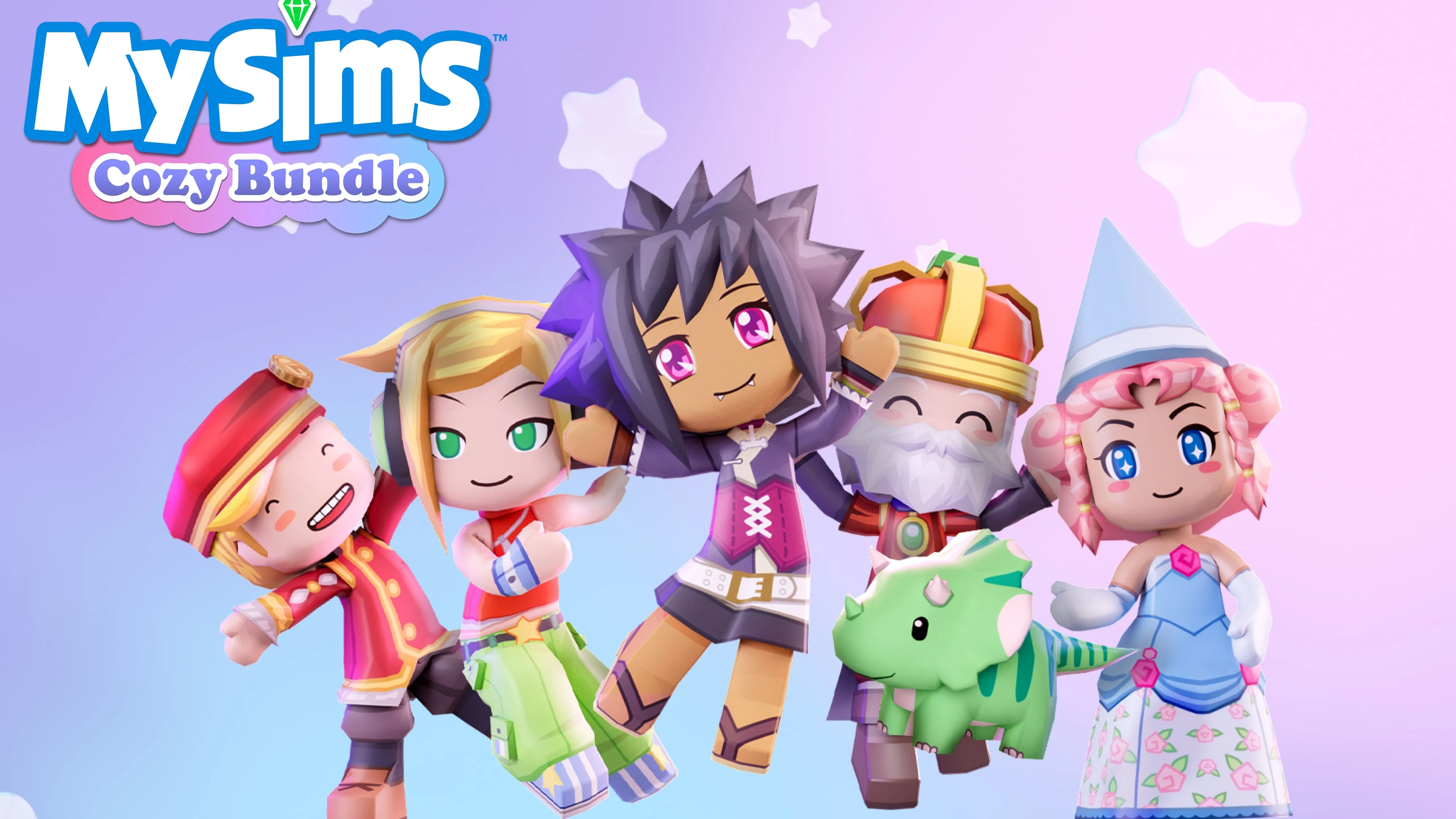 MySims Cozy Bundle gameplay collage