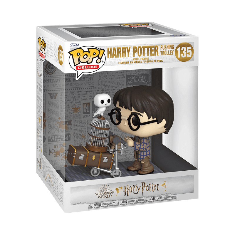 صندوق Funko Pop Deluxe Harry Potter Pushing Trolley