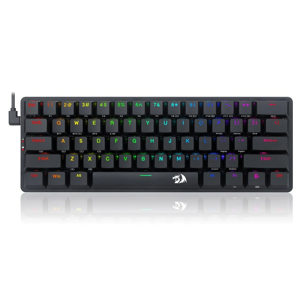 Redragon K615P-KBS Elise Pro Low Profile Mechanical Tri-Mode Wireless RGB Gaming Keyboard