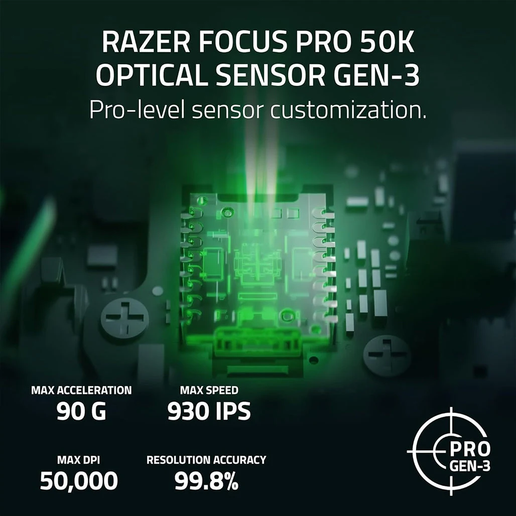 Razer Focus Pro 50K Optical Sensor Gen-3