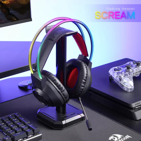 Redragon SCREAM H231 Wired Gaming Headset - Black
