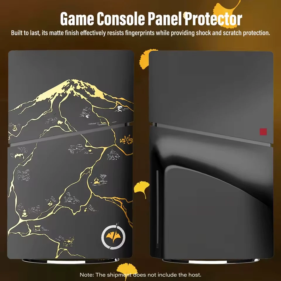 Ghost of Yotei Replacement Plate for PS5 Slim Disc - Black