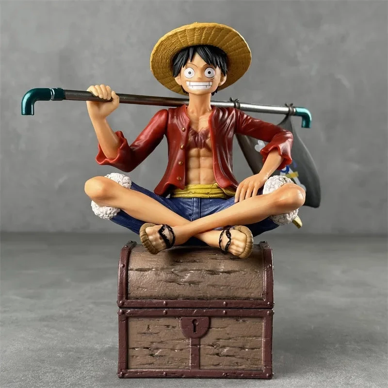 One Piece Luffy Treasure Chest Action Figure
