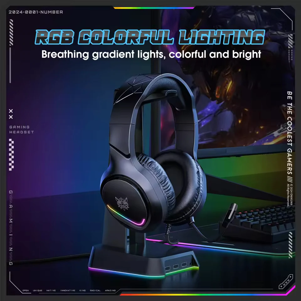 ONIKUMA X31 Gaming Headset - Black