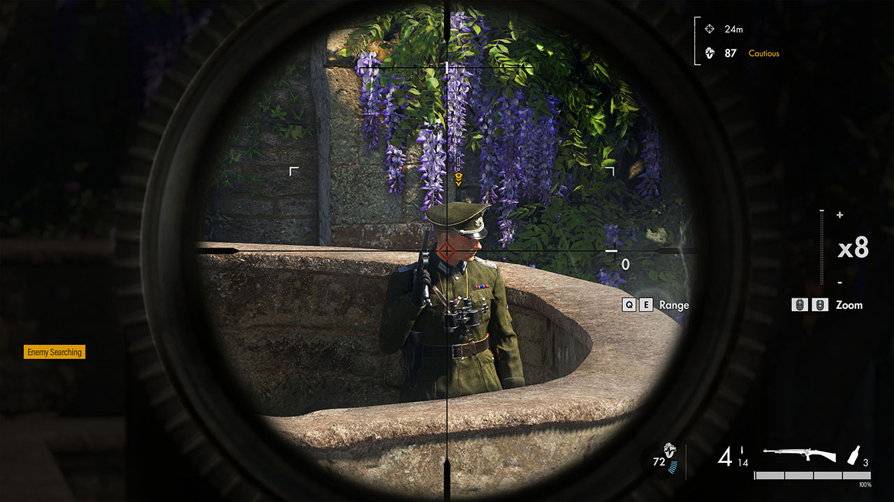 A screenshot of Sniper Elite 5