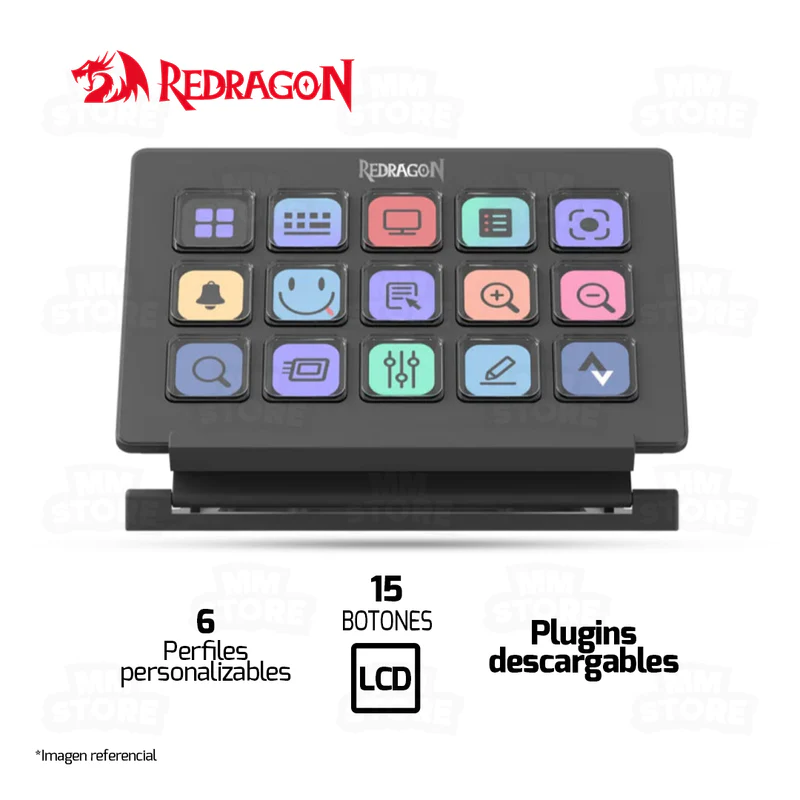 Redragon SS-550 Streamcraft Stream Deck Station – Black