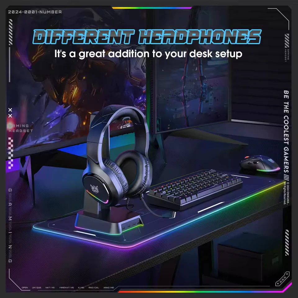 ONIKUMA X31 Gaming Headset - Black