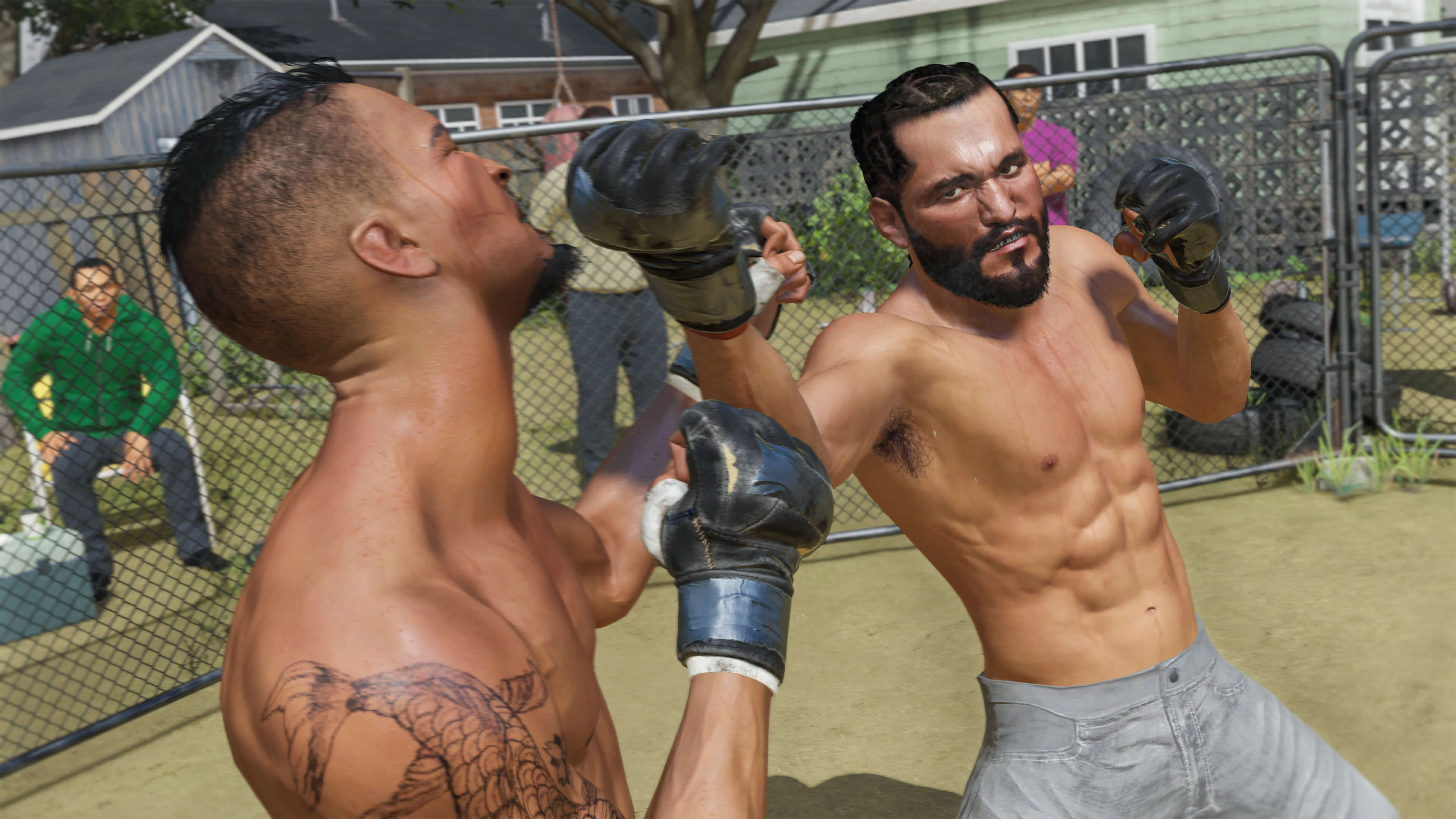 A screenshot of UFC 4