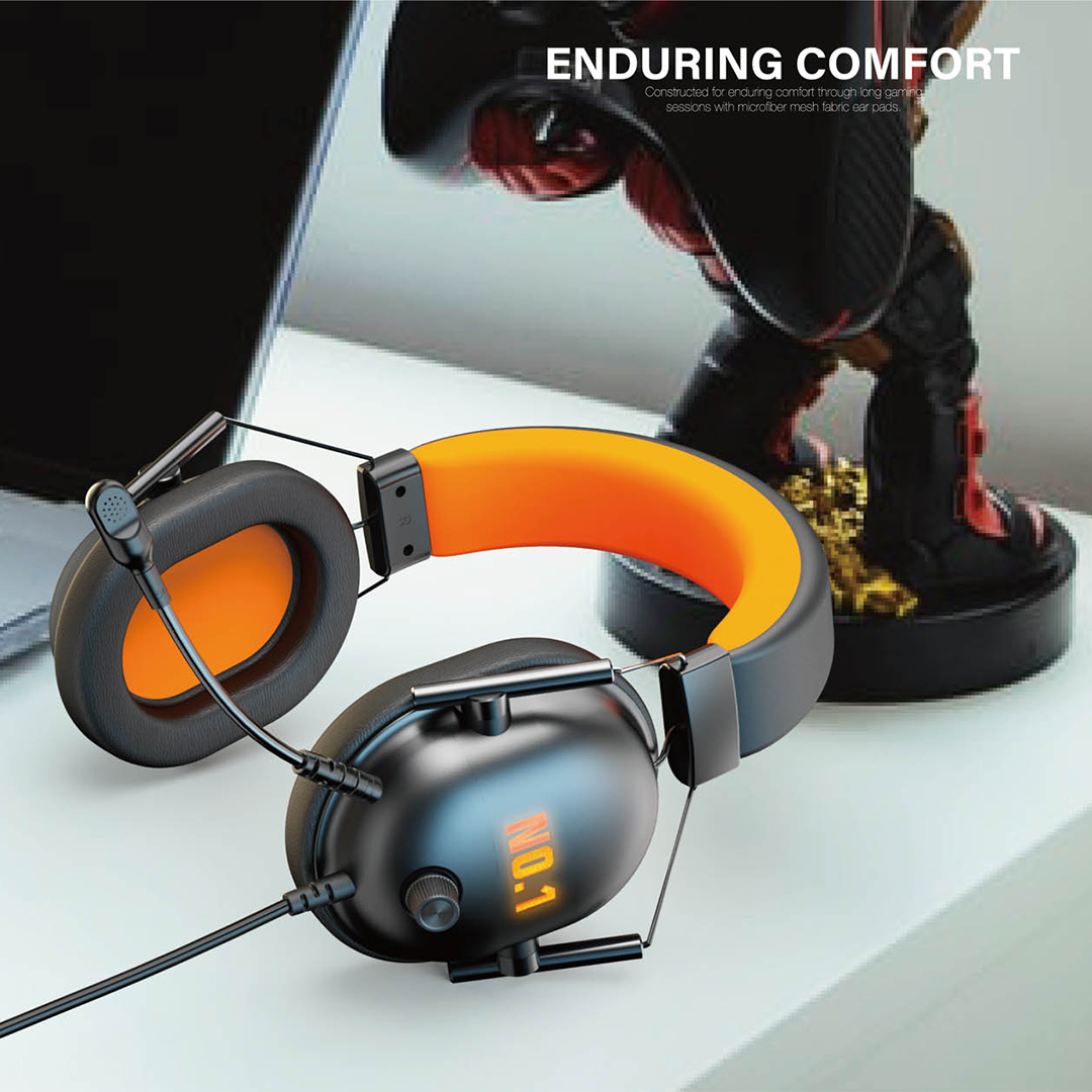 Moxom MX-EP48 GM Gaming Headset with Professional Microphone