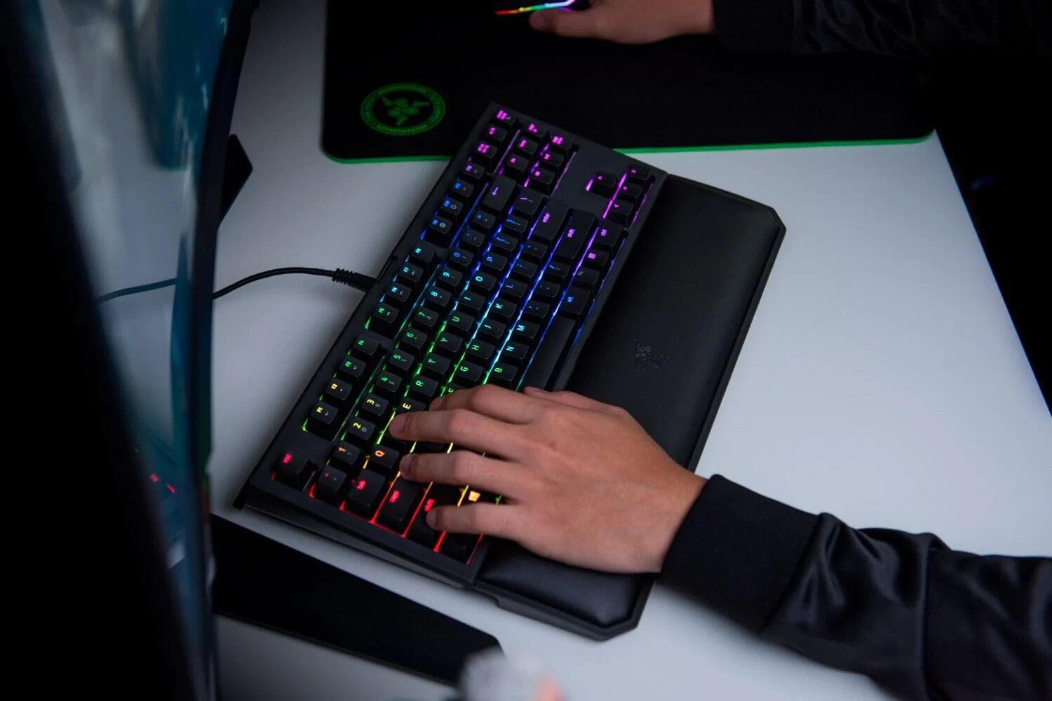 Razer BlackWidow Tournament Edition Chroma V2 - Orange Switch