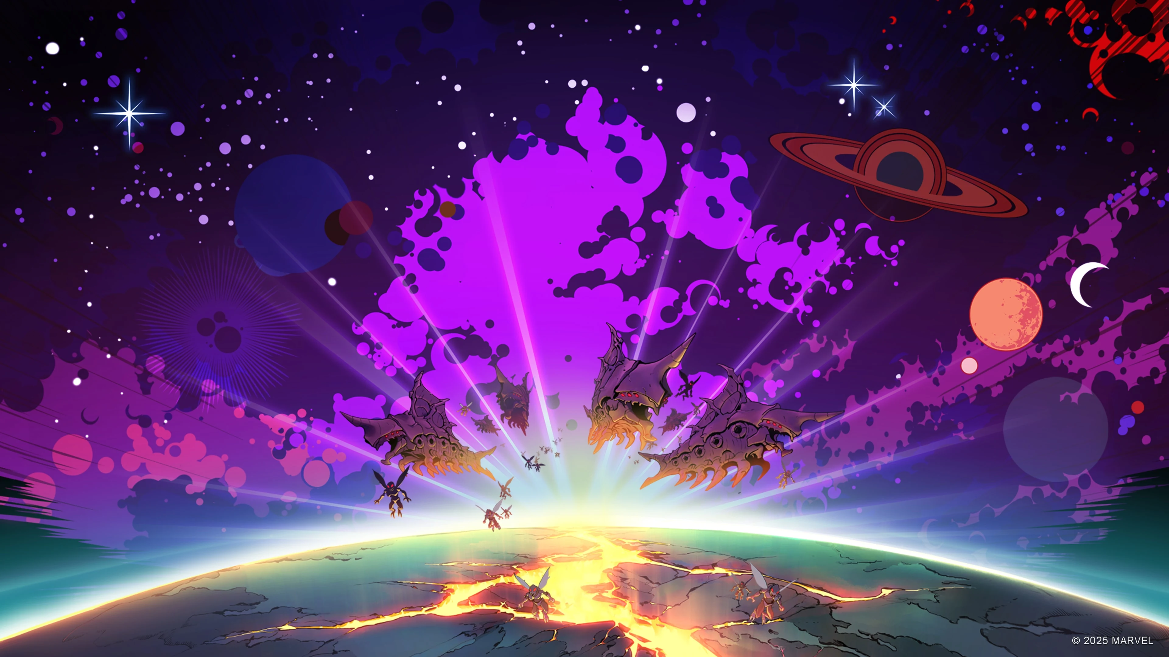Marvel Cosmic Invasion pixel art