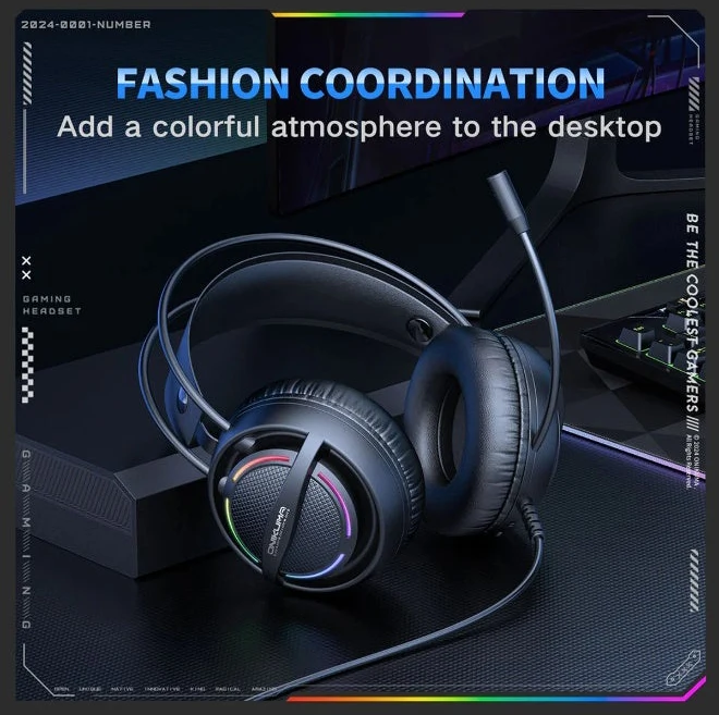 ONIKUMA X88 USB and 3.5mm wired connection