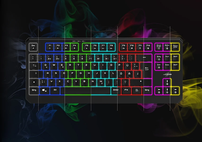 uRage Exodus 220 TKL Gaming Keyboard Black