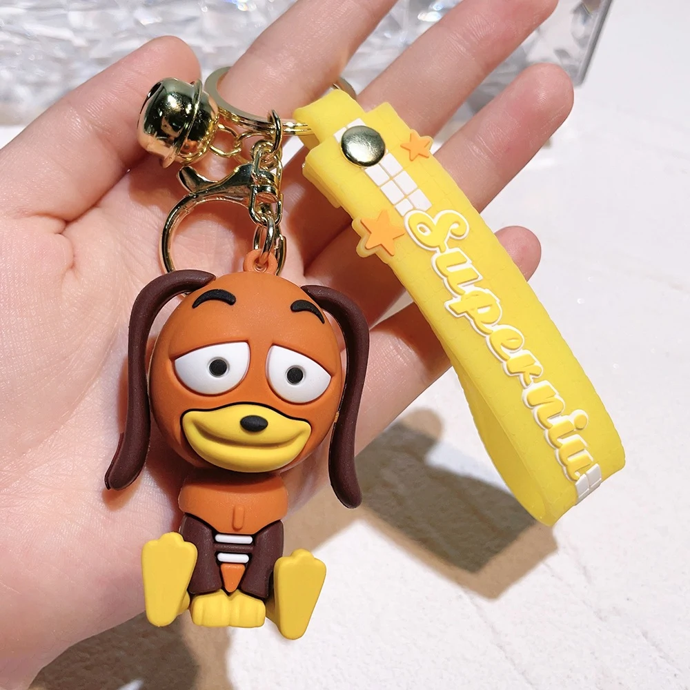 Toy Story Slinky Dog Yellow Strap Keychain