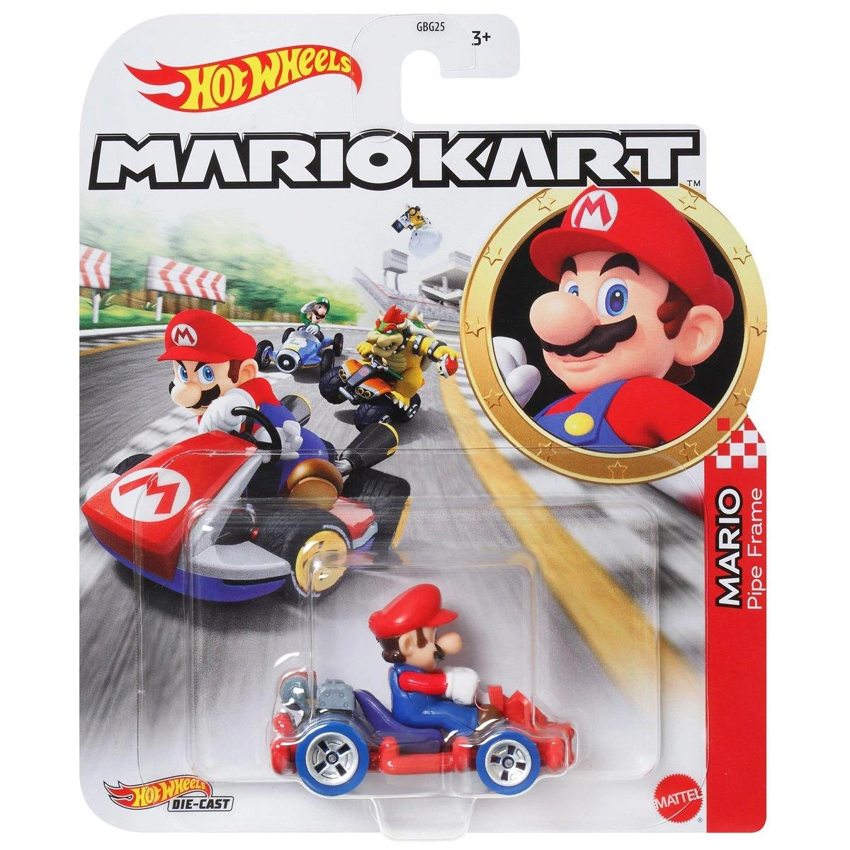 Hot Wheels Mario Kart Mario Pipe Frame HDB34