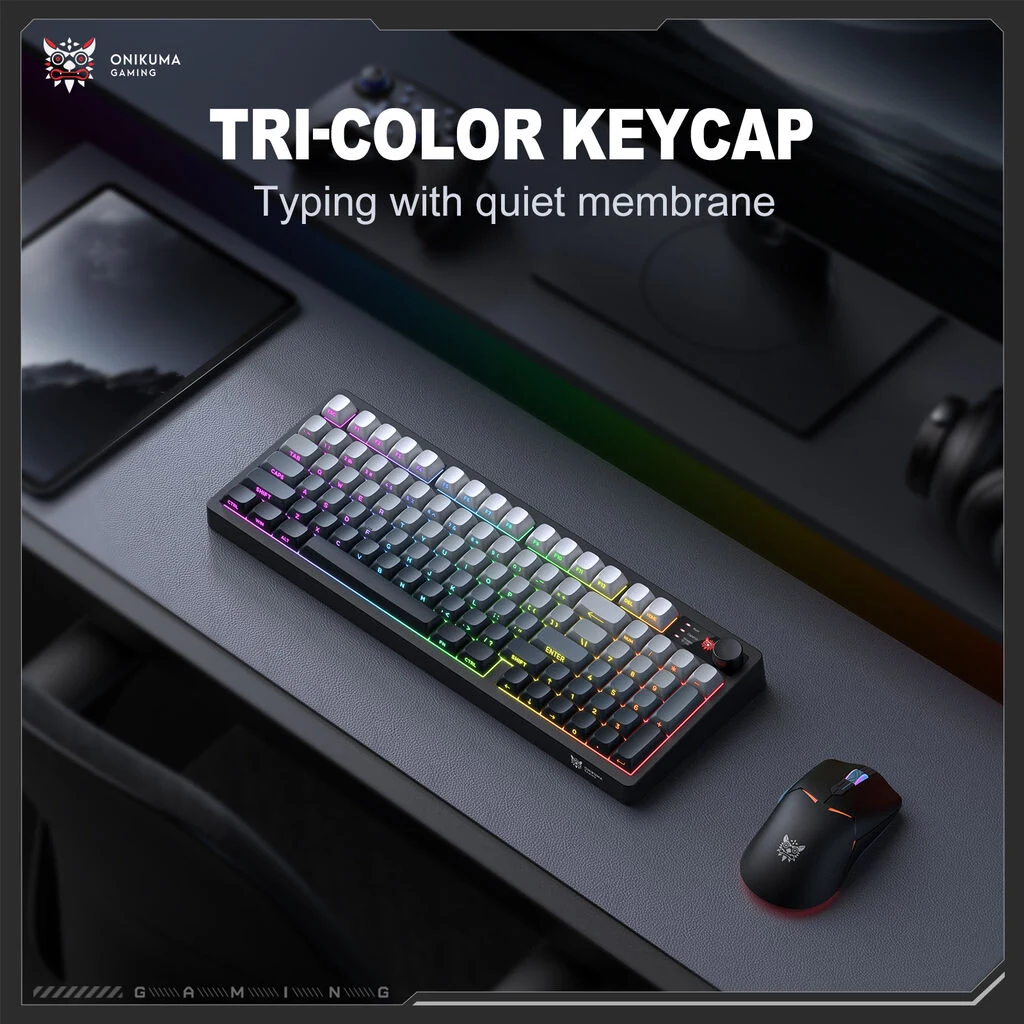 ONIKUMA MT902 Quiet Membrane Keyboard
