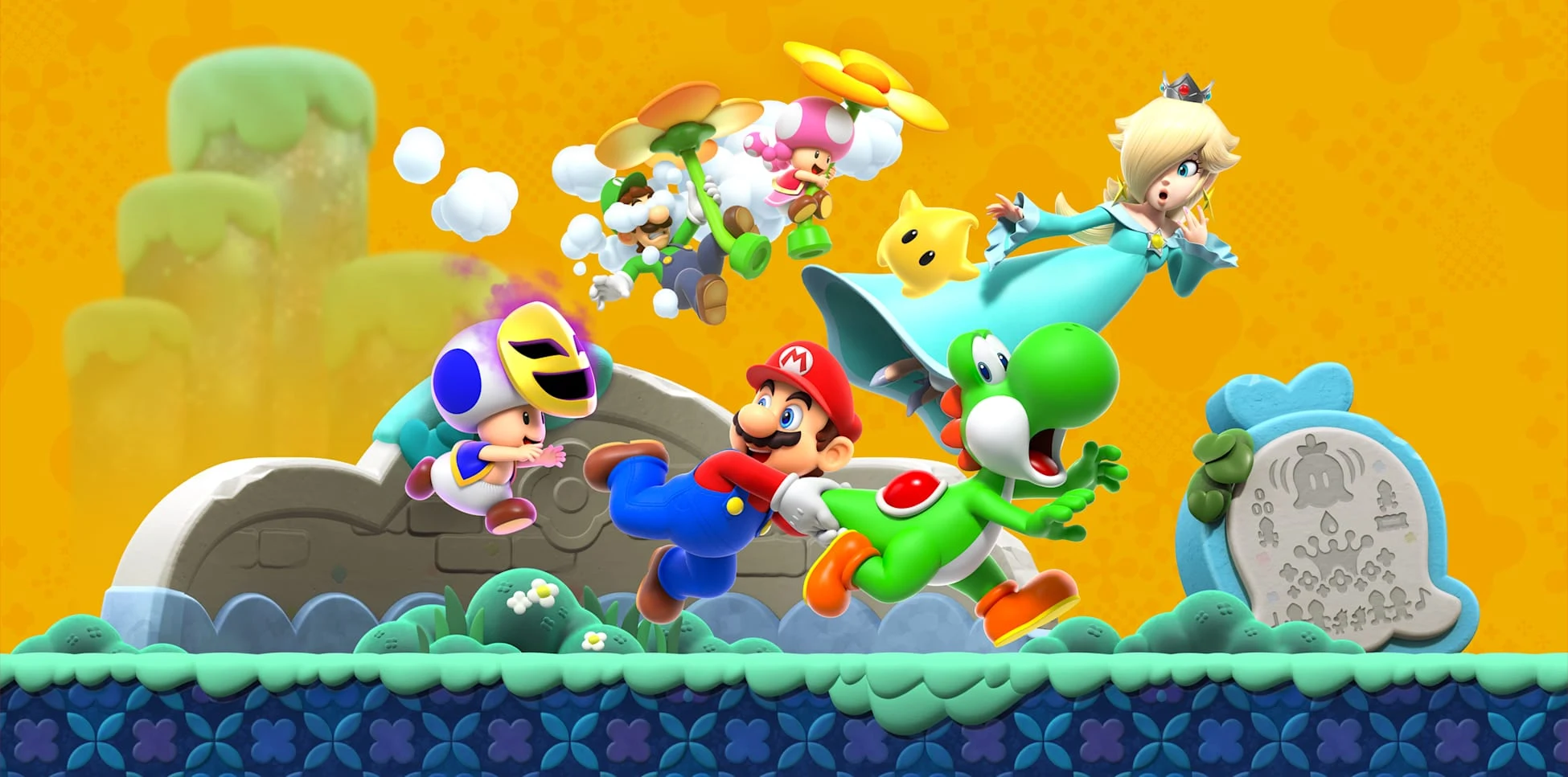 Super Mario Bros Wonder Meetup in Bellabel Park Nintendo Switch 2 Used