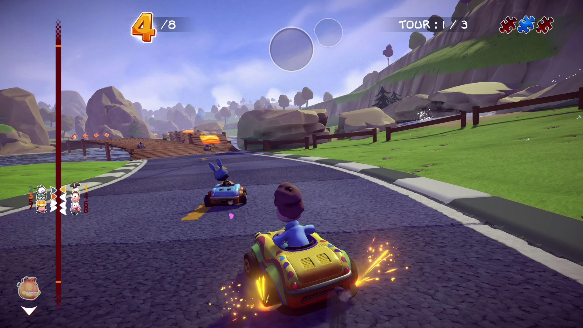 Garfield Kart - Furious Racing - PS4 - USED