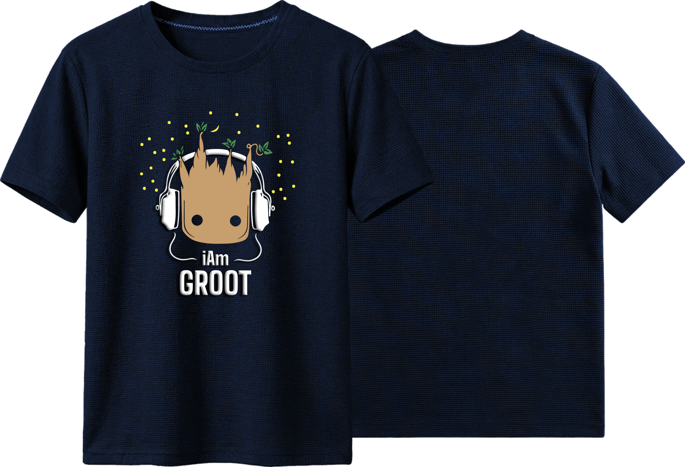 Tiny Vibes – Groot Kids T-Shirt Detail