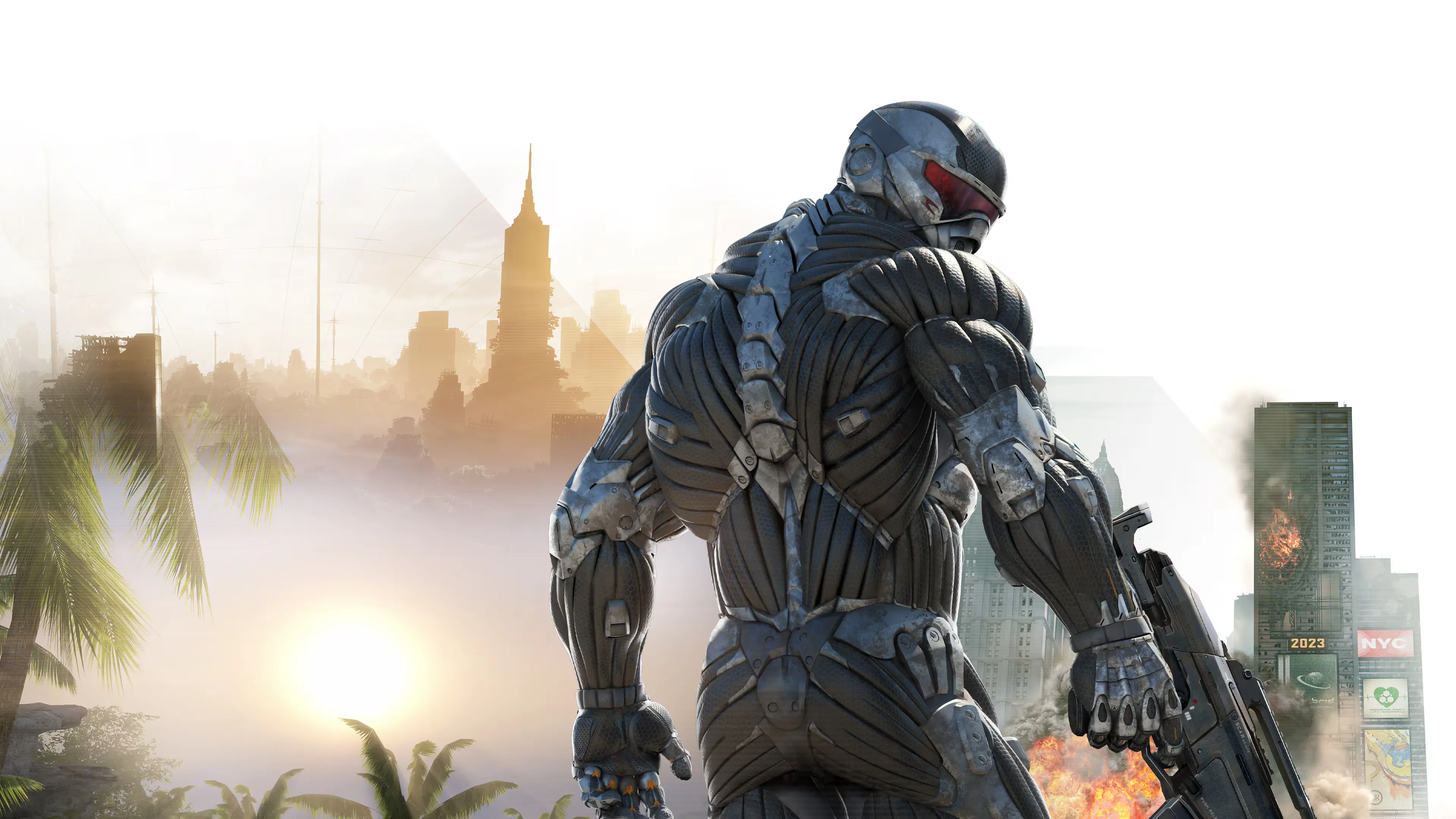 Crysis Remastered Trilogy key art