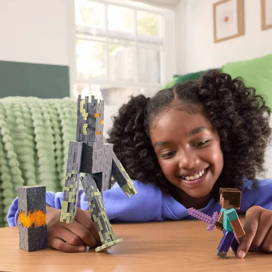Minecraft Steve JJR85 Figure Set