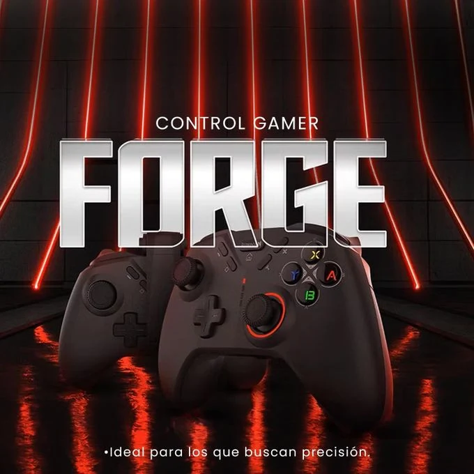 Redragon G711 Forge Wireless Gaming Controller Black
