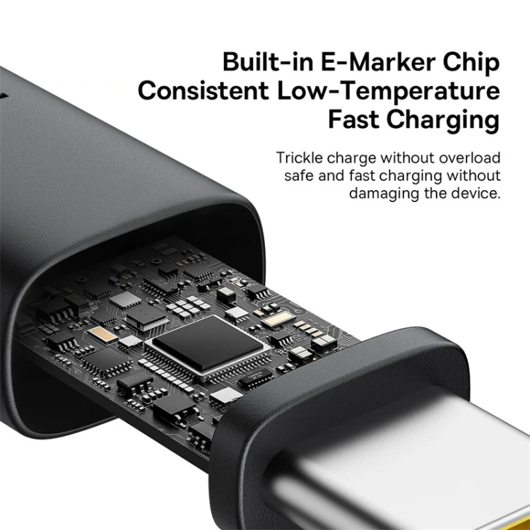 Baseus Dura USB-C to USB-C Cable 100W - 1M - Gold/Black
