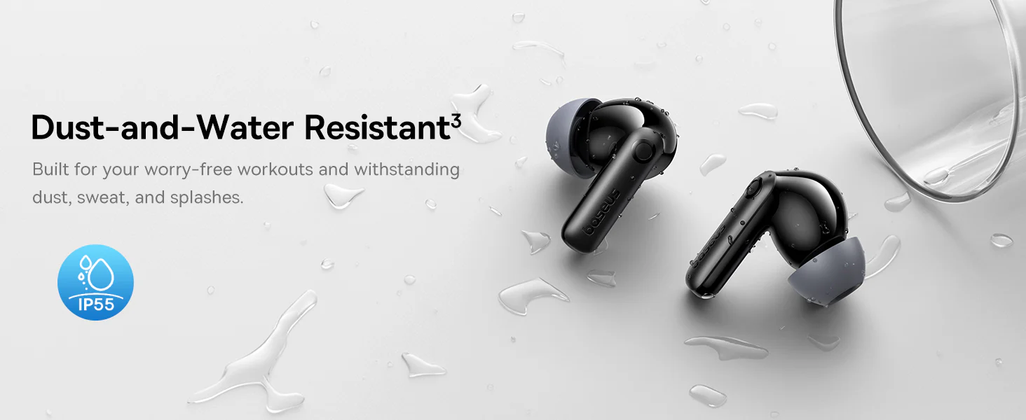 Baseus Bass BP1 Pro In-Ear TWS True Wireless Earbuds - Black