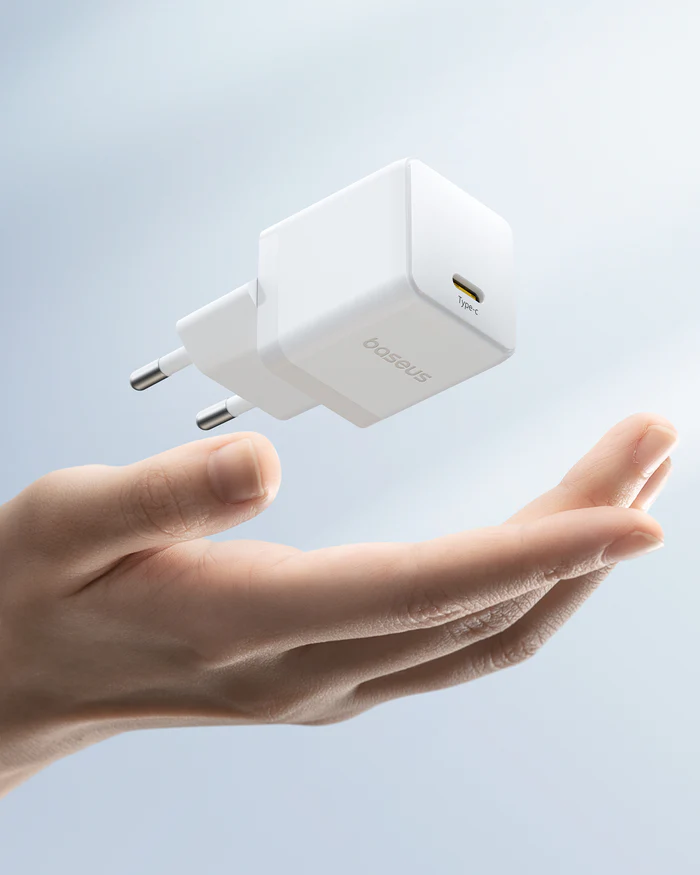 Baseus Palm Fast Charger 1C 20W EU - Moon White