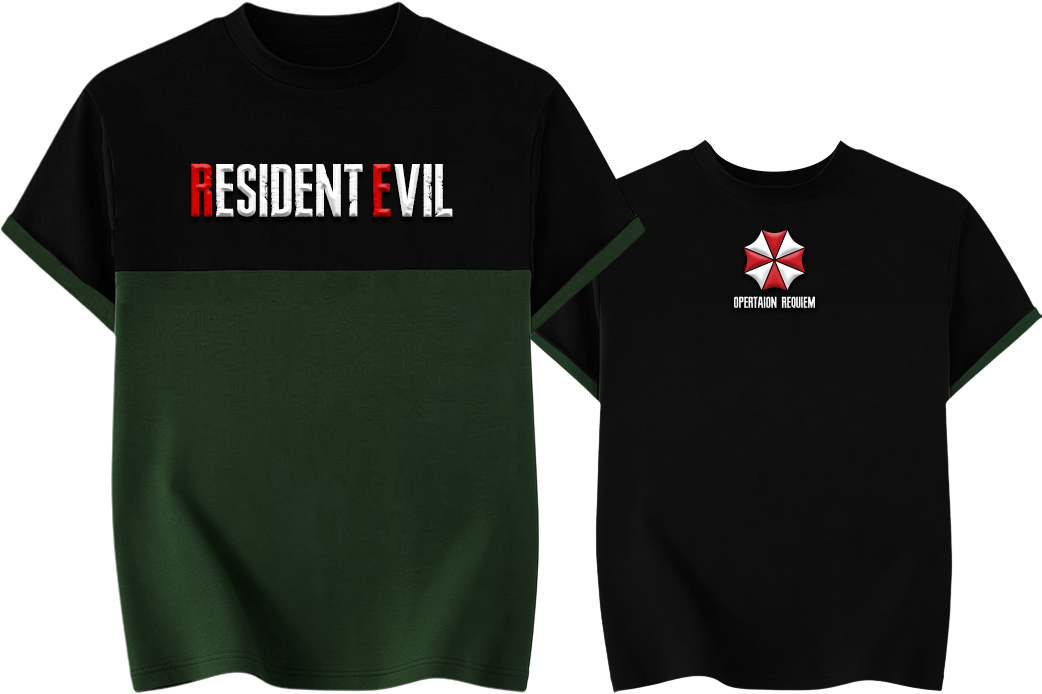 Umbrella Protocol – Resident Evil T-Shirt Detail