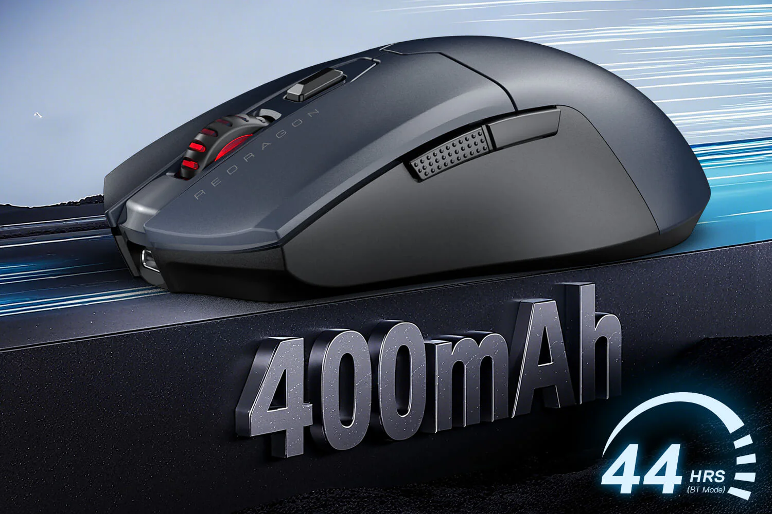 Redragon FYZU M995 LIT Tri Mode Gaming Mouse - Black