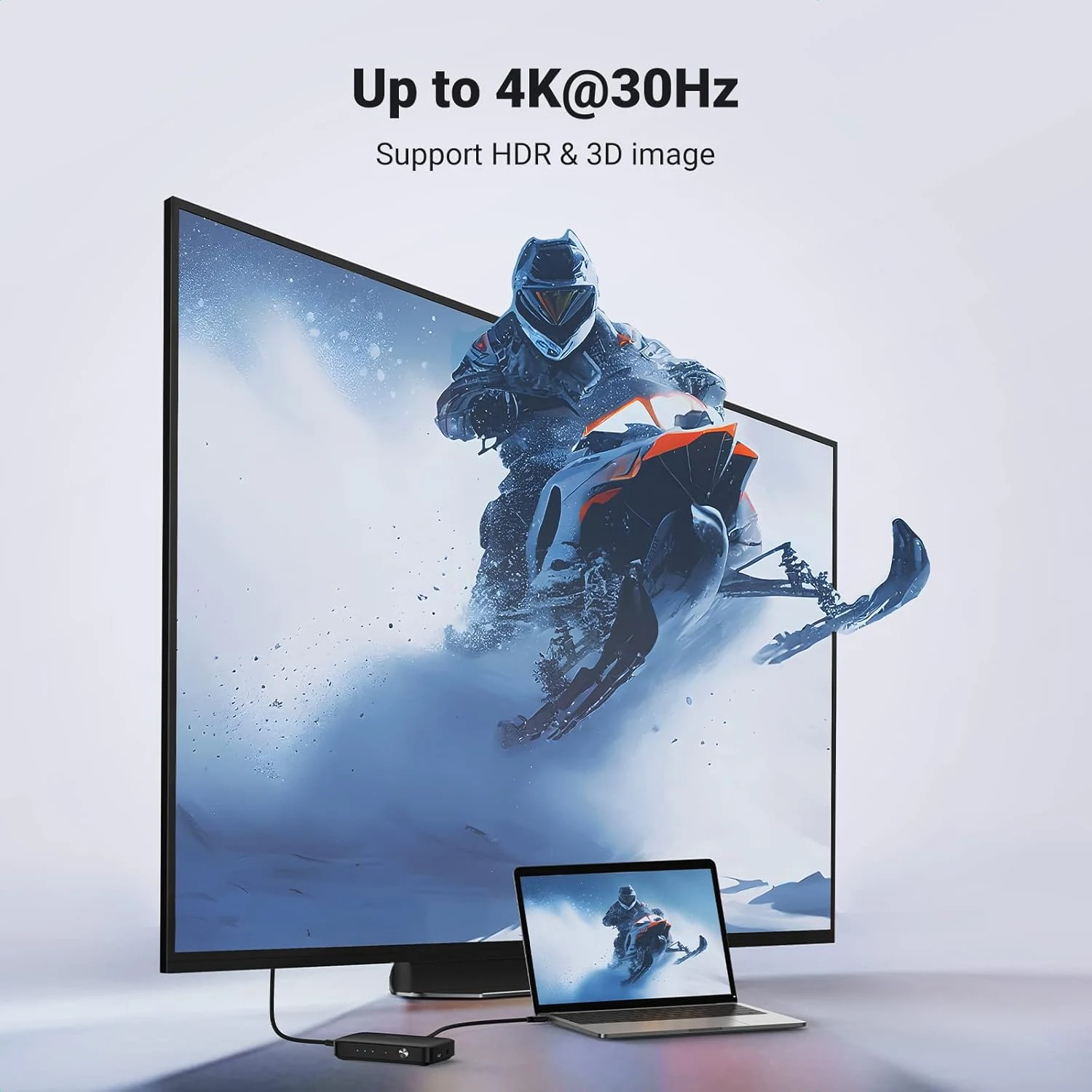 UGREEN CM332 HDMI Switcher 3 In 1 Out 4K@30HZ