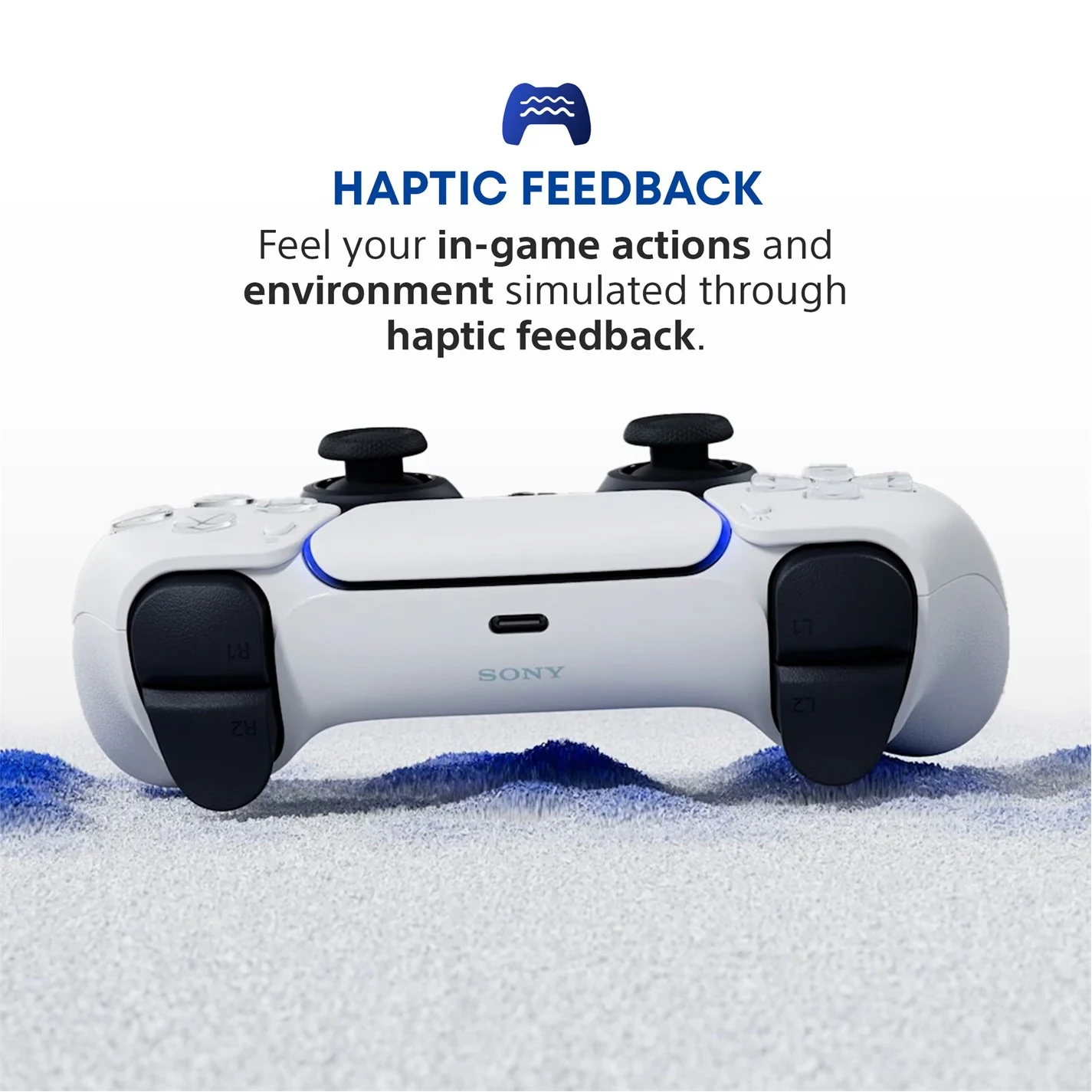 DualSense controller detail