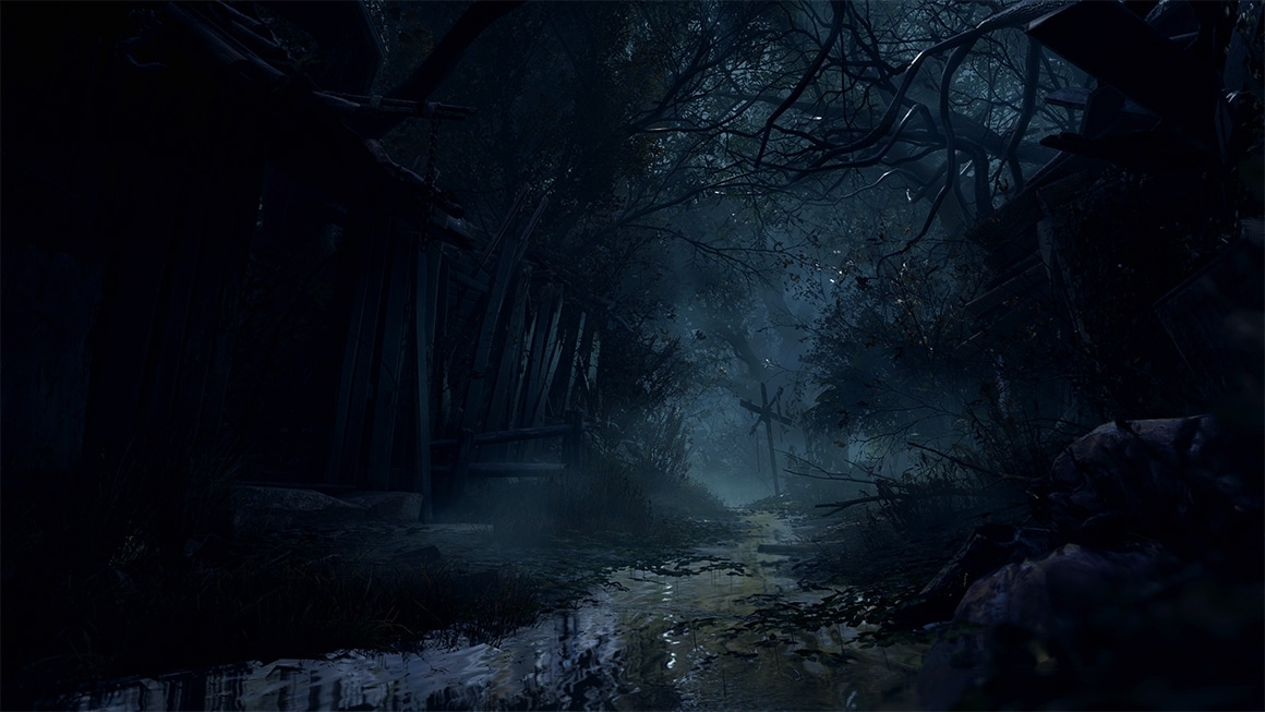 Resident 4 Evil Remake - A screenshot of the Village