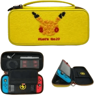 Pokemon Travel Case for Nintendo Switch Deluxe Travel - Yellow