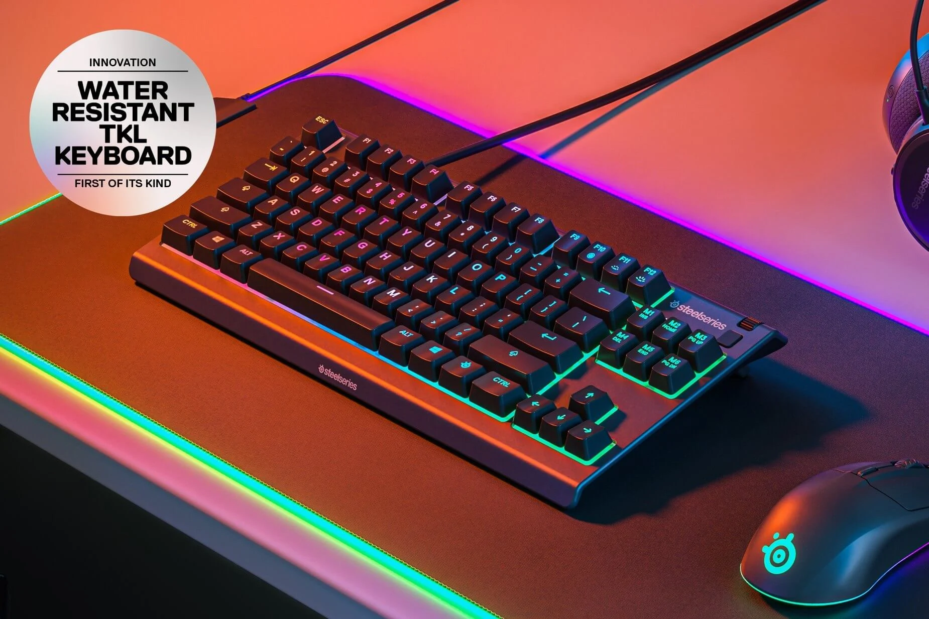 SteelSeries Apex 3 TKL Gaming Keyboard