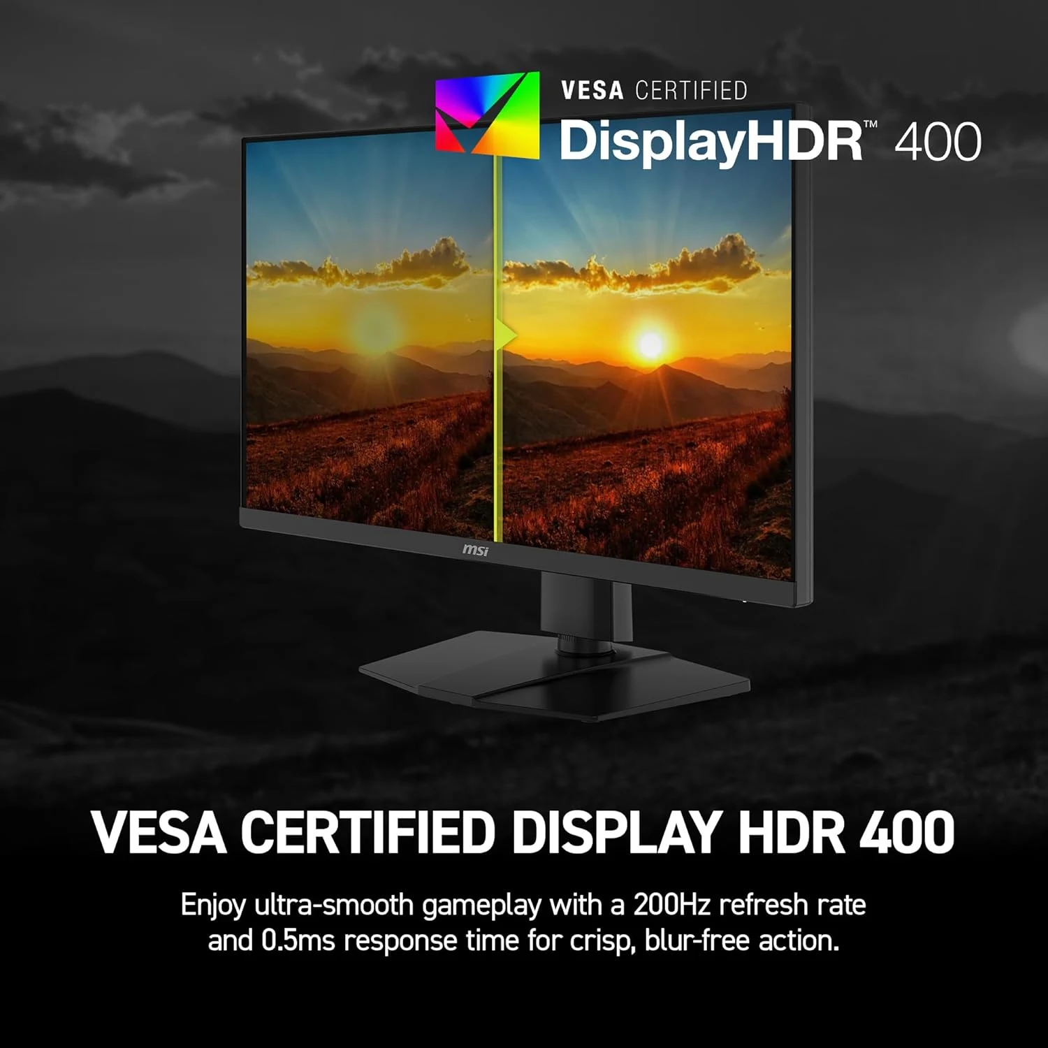 MSI MAG 274QPF E20 – 27" WQHD 200Hz Rapid IPS Gaming Monitor