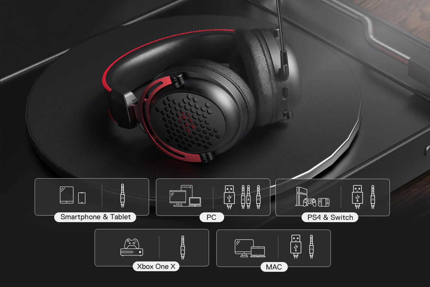 Redragon H386 Virtual 7.1 Surround Sound
