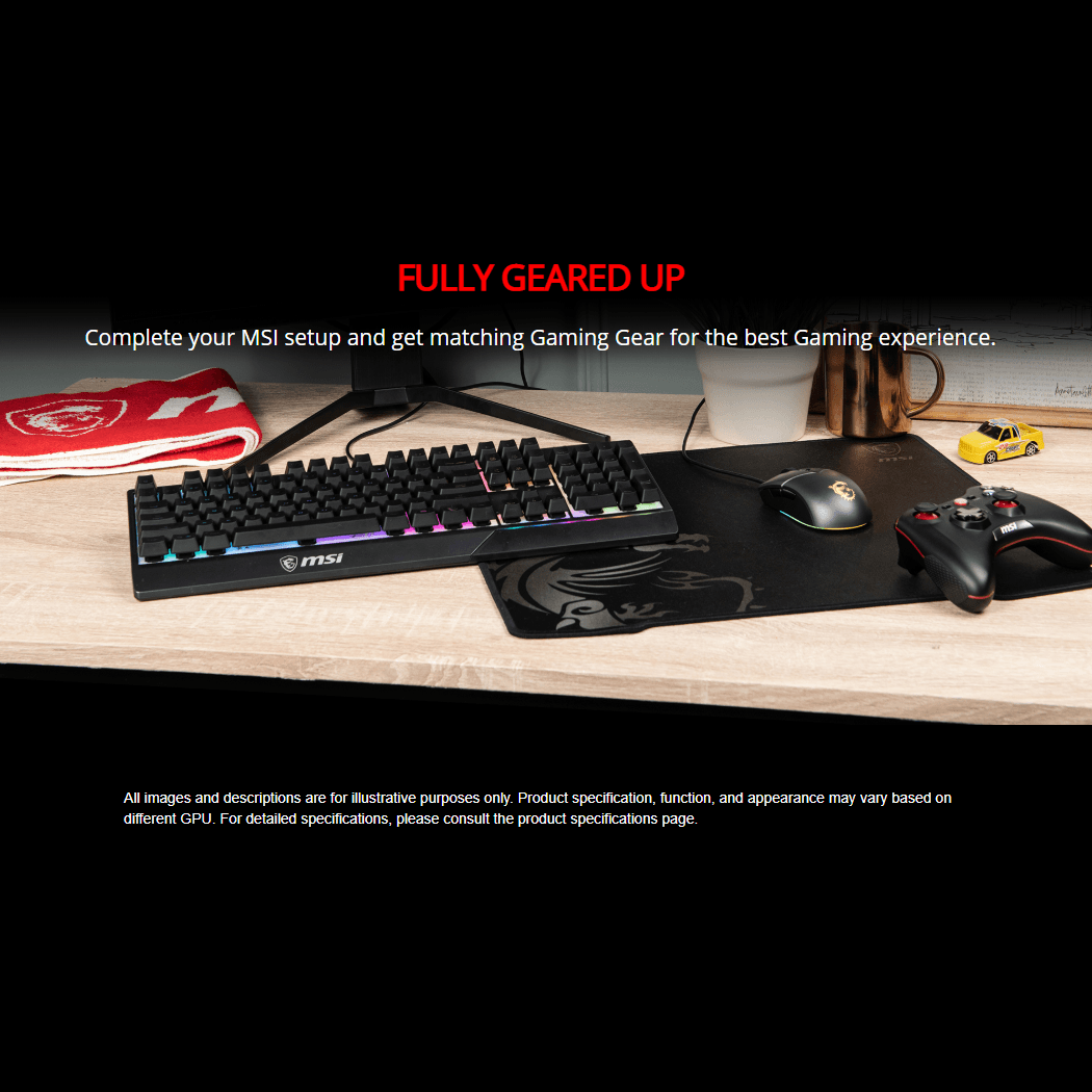 MSI VIGOR GK30 Combo RGB Wired Gaming Keyboard & Mouse - Black