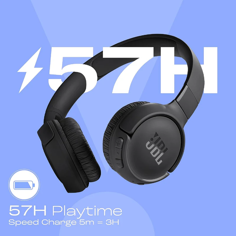 جي بي إل Tune 520BT سماعات أون-إير لاسلكية – أسود