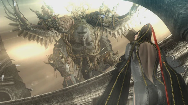 A screenshot of Bayonetta