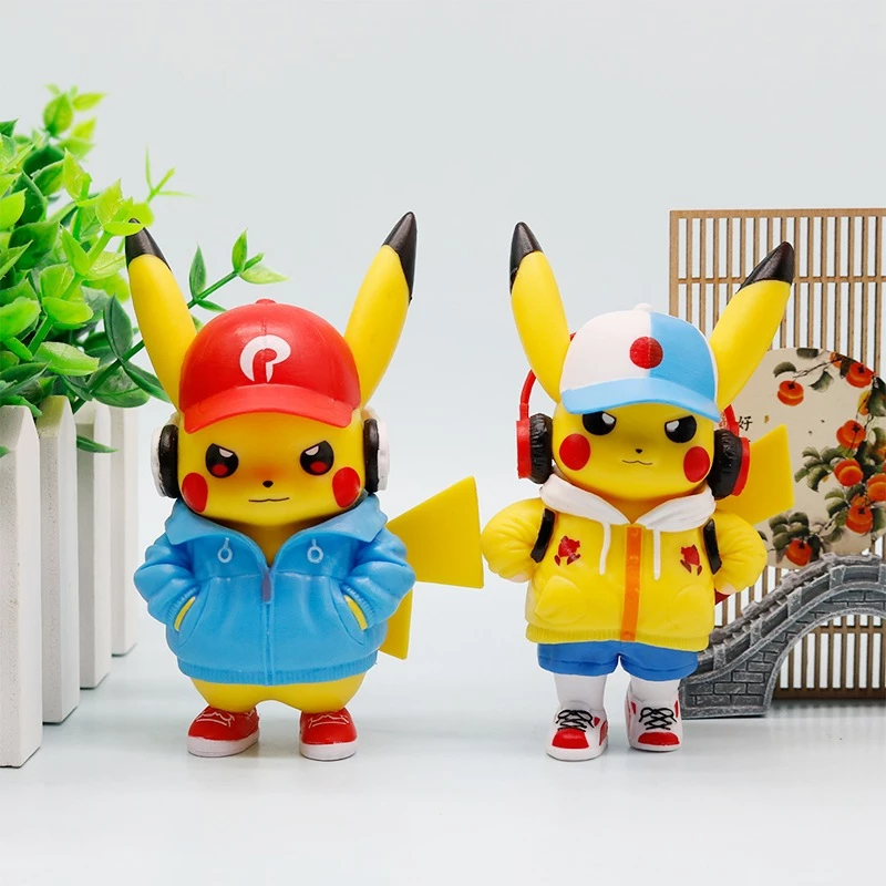 Pikachu Yellow Hoodie Mini Figure