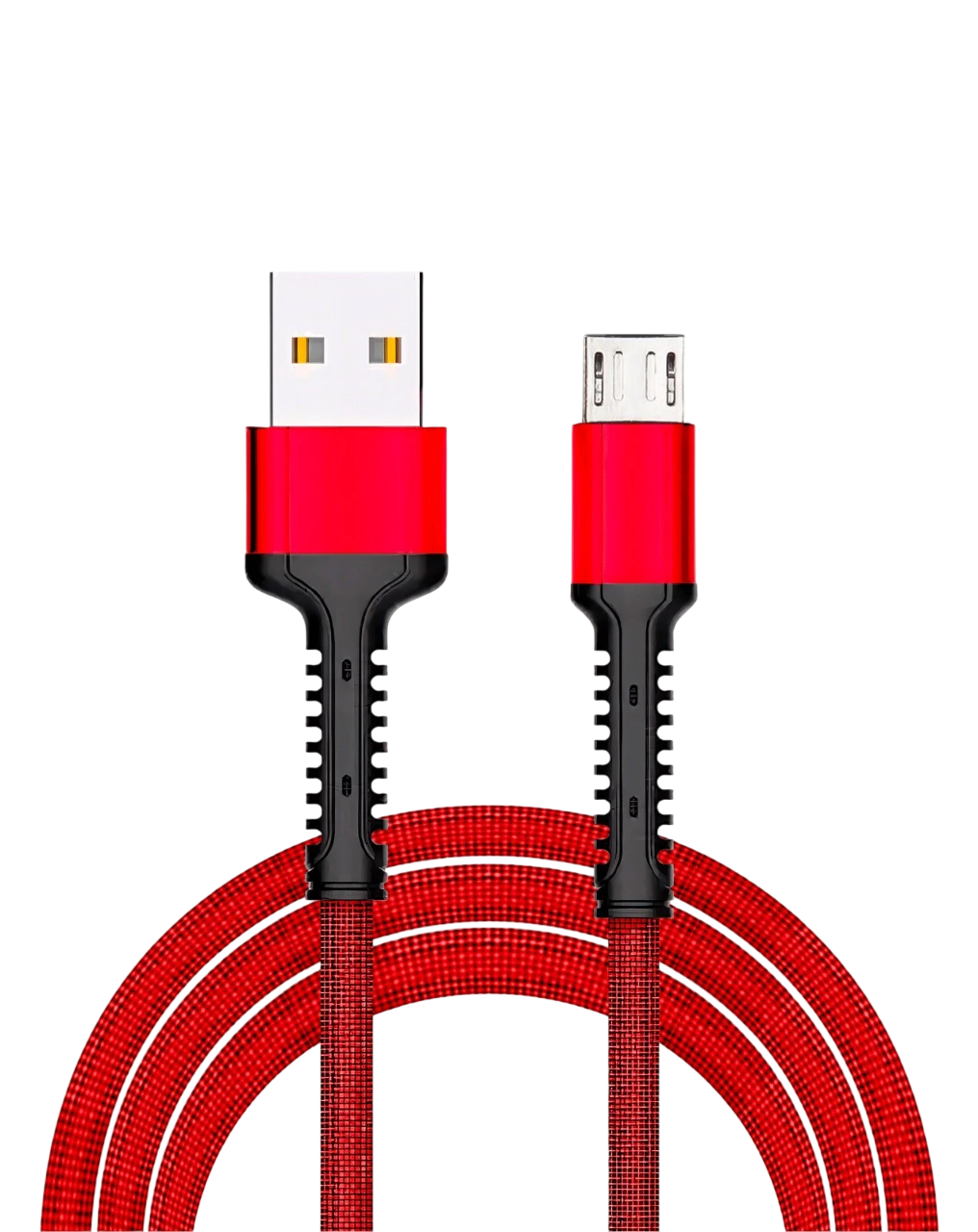 LDNIO LS64 كابل USB-A إلى Micro-USB 2م – أحمر