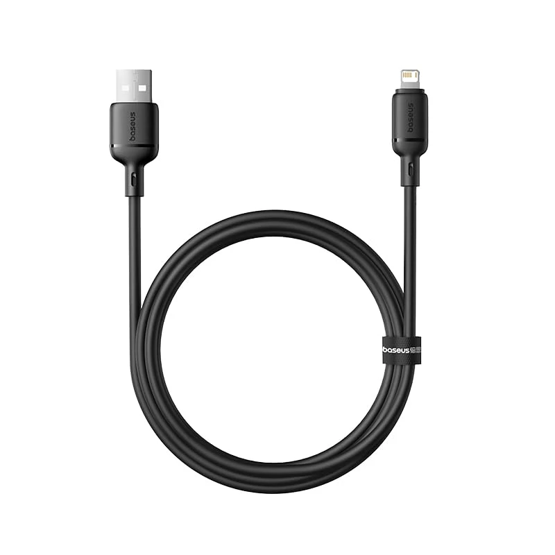 Baseus Silky Series Lightning Cable Black